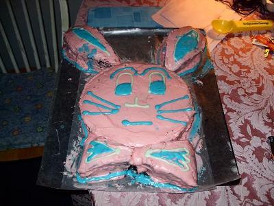 My Pink Bunny Cake!