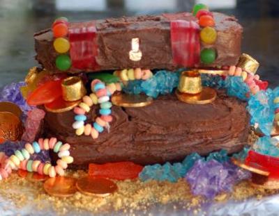 Arggg & Yummm Pirate Treasure Cake