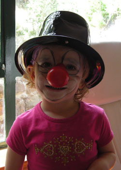 kids dressing up