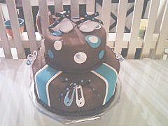 Cutie Booty Baby Shower Cake