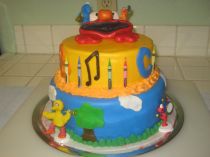 1 year old Elmo Birthday Cake