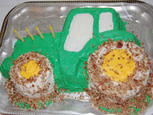Farmyard cake for your next farm party.
