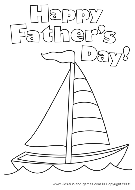 Fathers Day printables for the kids to color and give to dad on his special day..