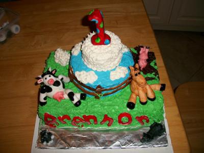 First Birthday Farm Animals