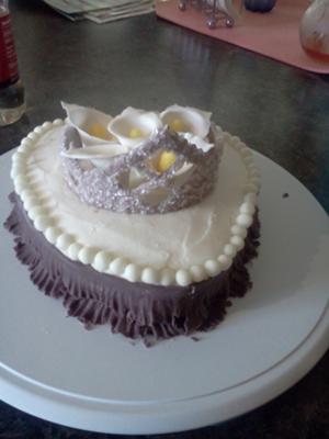 front princess cake