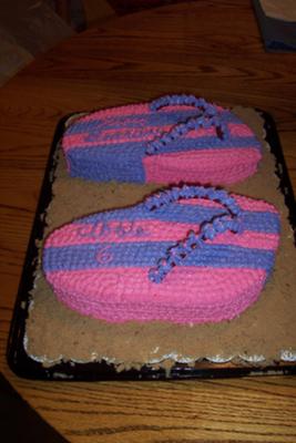 Flip Flop Cake 