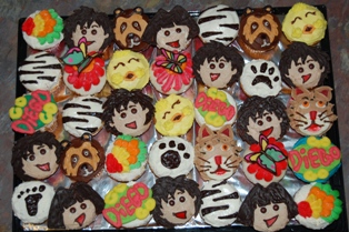Diego Cupcake Collage