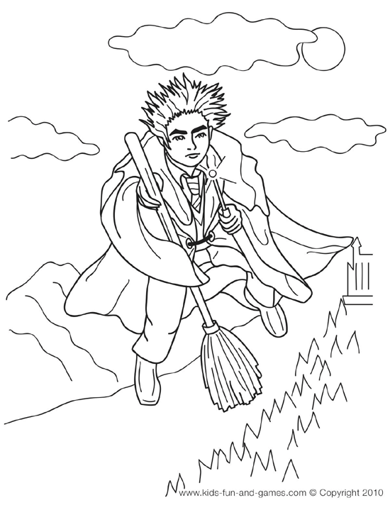 Harry Potter coloring page