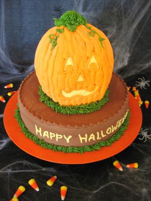 Jack O Lantern Cake