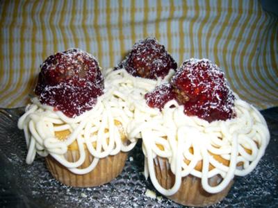 Spaghetti Cupcakes