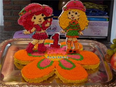 Strawberry Shortcake Cake