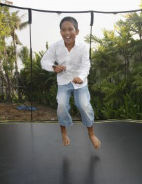 trampoline fun - with the right trampoline parts and equuipment