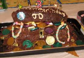 Treasure Chest Cake