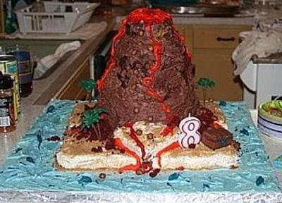 Volcano Cake