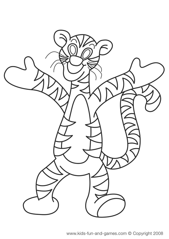Winnie the Pooh printables - Tigger