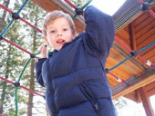 cedar swing set